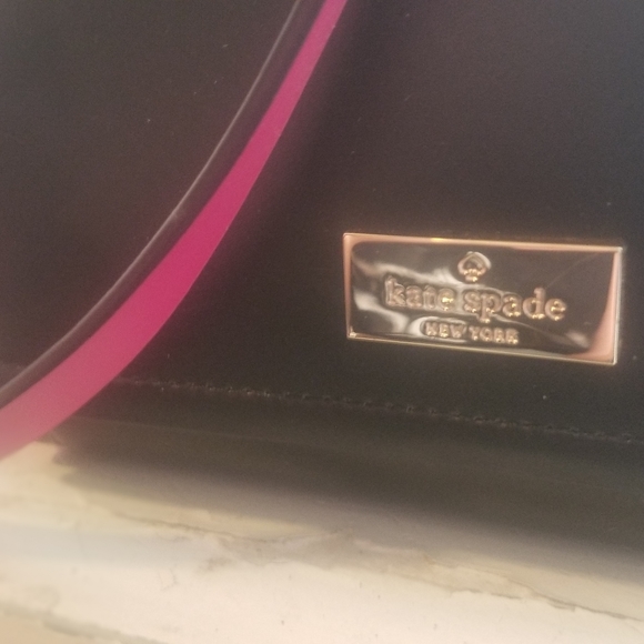 *NWT* Kate Spade Avva Arbour Hill (blk/pink) - Picture 2 of 6